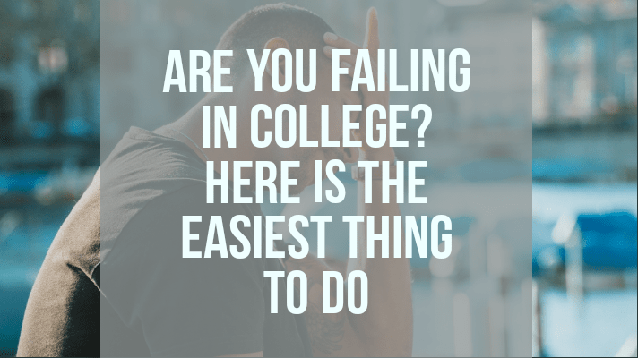 failing college