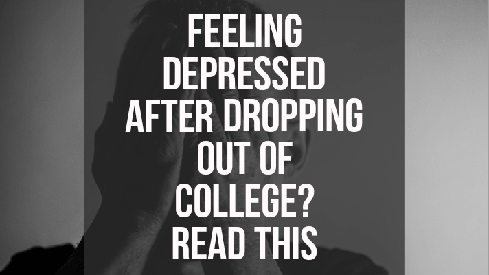 college depression drop out