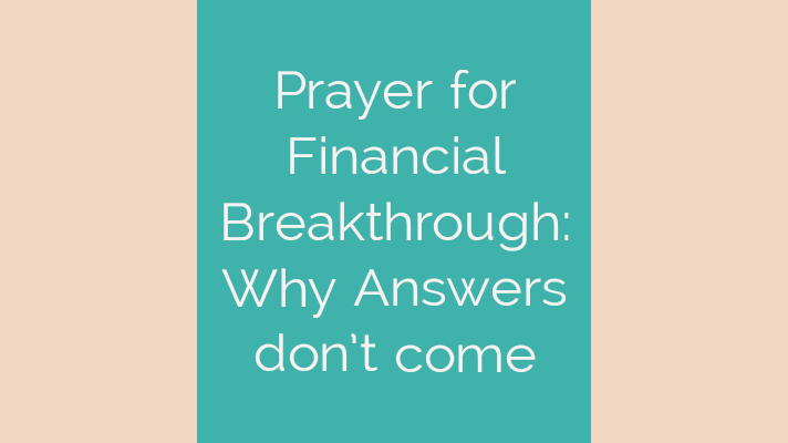 Prayer For Financial Breakthrough Augustine Nyongesa 