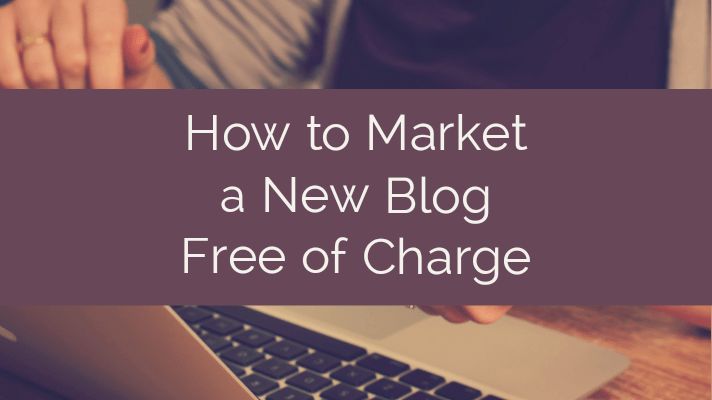 how to market a new blog